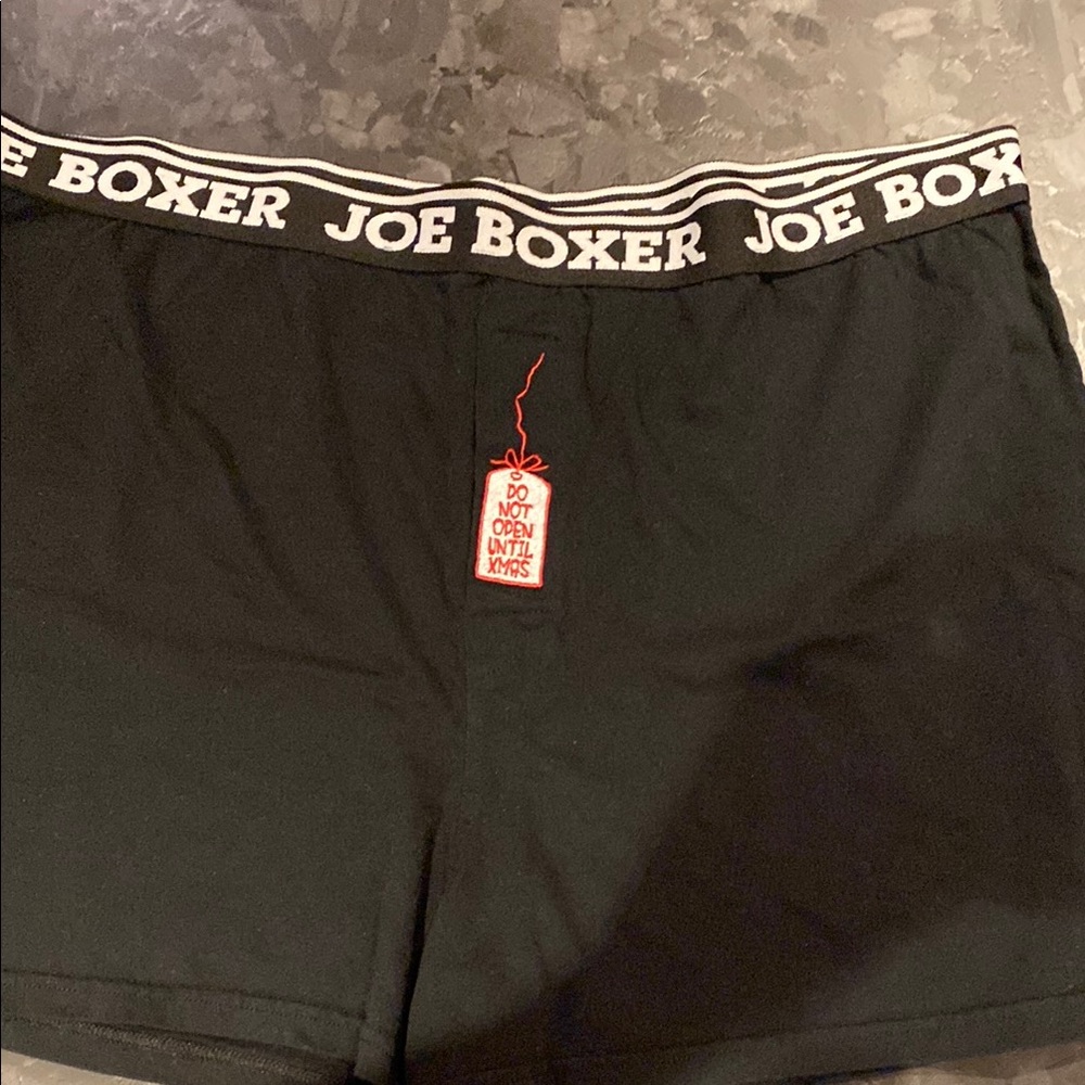 Joe Boxer Black Lounge Shorts